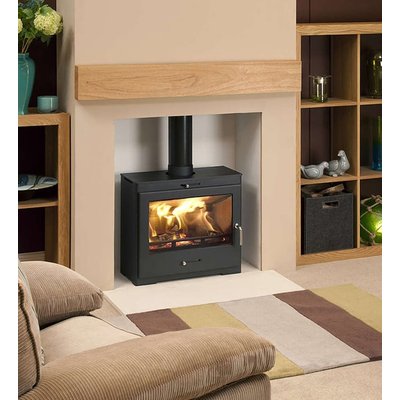 Bohemia X40 Cube Extra Wide Wood Burning / Multifuel Ecodesign Stove