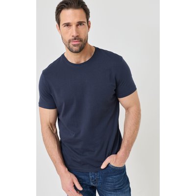 Basic T-Shirt aus Single Jersey