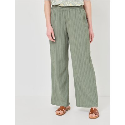 Leichte Schlupfhose m. Struktur