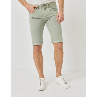 Jeans-Shorts aus Baumwoll-Stretch