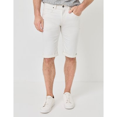 Jeans-Shorts aus Baumwoll-Stretch