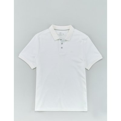 Poloshirt mit Streifen-Struktur