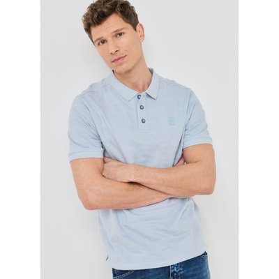 Bequemes Poloshirt m. Streifen