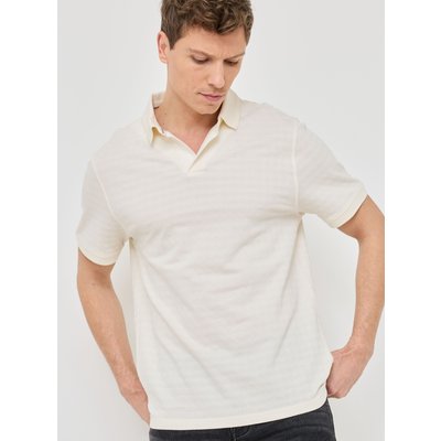 Polo-Shirt mit offenem Kragen