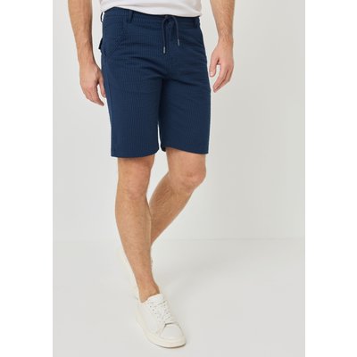 Modische Chino-Shorts, Seersucker