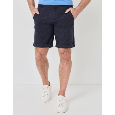 Shorts mit Ton-in-Ton Struktur