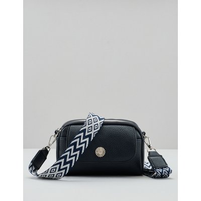 Kleine Crossbody-Bag, Kontrastgurt