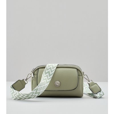 Kleine Crossbody-Bag, Kontrastgurt