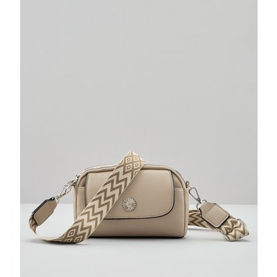Kleine Crossbody-Bag, Kontrastgurt