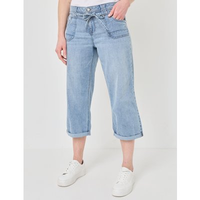 Bequeme 7/8 Jeans m. Stickerei