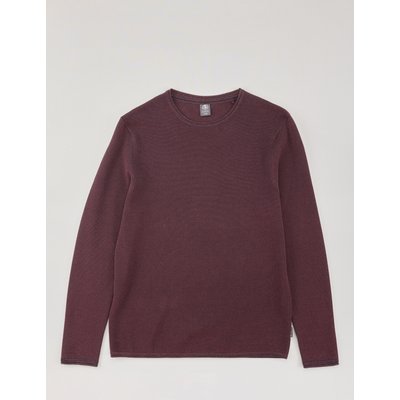 Basic-Pullover mit Struktur-Muster