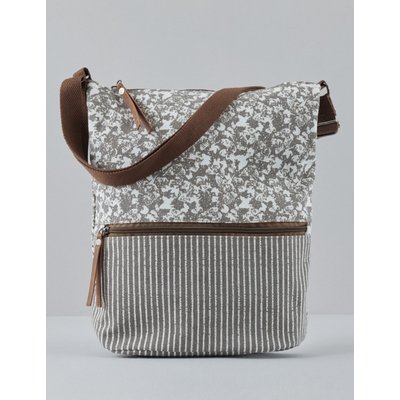Mittelgroße Tasche aus Canvas