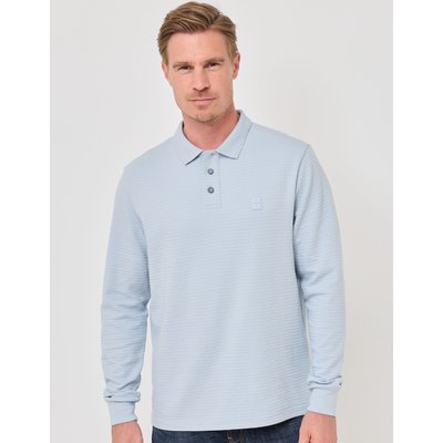 Kombistarkes Poloshirt m. Struktur