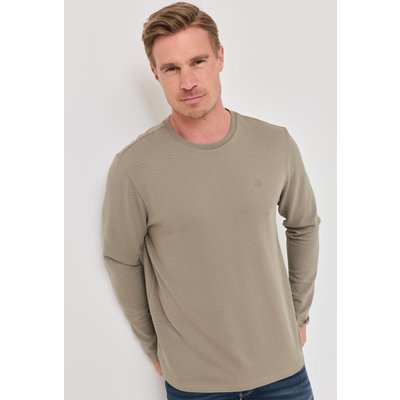 Longsleeve mit Streifen-Struktur
