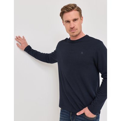Longsleeve mit Streifen-Struktur