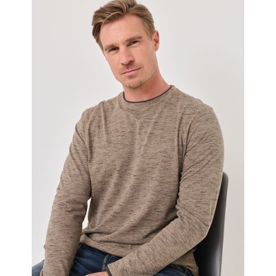 Allrounder: Meliertes Longsleeve