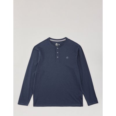 Henley Shirt aus Flammgarn