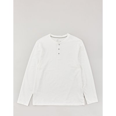 Henley Shirt aus Flammgarn