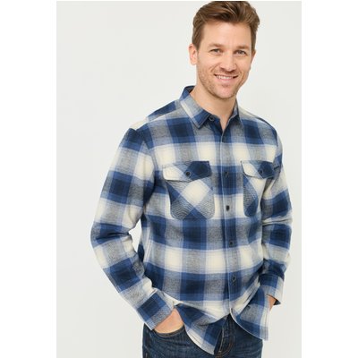 Kariertes Over-Shirt aus Flanell