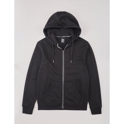Basic Sweatjacke mit Kapuze