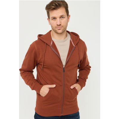 Basic Sweatjacke mit Kapuze