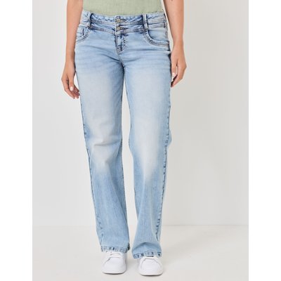 Helle Wide Leg Jeans, medium waist