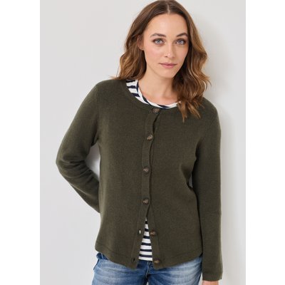 Softe Strickjacke mit Knopfleiste