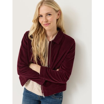 Boxy Kurzjacke aus weichem Cord