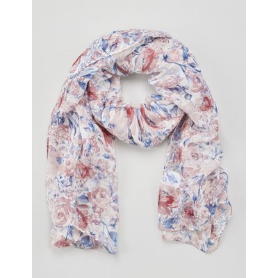 Luftiges Tuch mit Blumenmuster