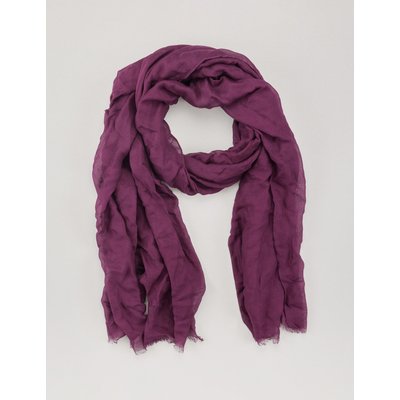 Uni-Tuch im Knitterlook
