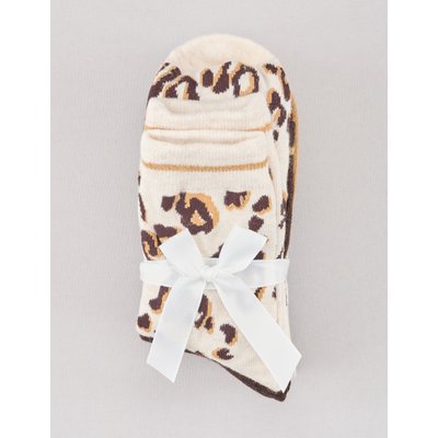 5er Pack Socken mit Leo-Muster