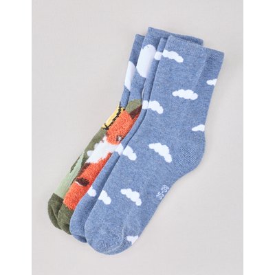 2er Pack Socken, Herbst-Motive