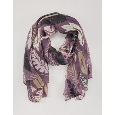Softes Tuch m. herbstlichem Print