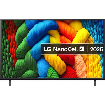 LG 43NANO80A6B 43 4K HDR UHD Smart NanoCell AI LED TV HDR10 AI Sound P