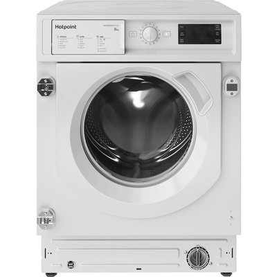 Hotpoint BIWMHG81485 Integrated 8kg 1400 Spin Washing Machine B Rated Hotpoint BIWMHG81485 Integrated 8kg 1400 Spin Washing Machine B Rated