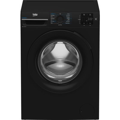 Beko BMN3WT3841B 8kg 1400 Spin Washing Machine in Black A Rated ProSma Beko BMN3WT3841B 8kg 1400 Spin Washing Machine in Black A Rated ProSma