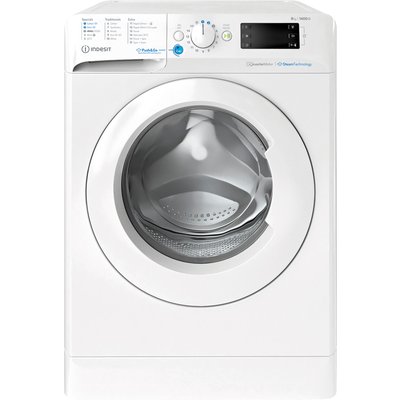Indesit BWE81496XWV 8kg 1400 Spin Washing Machine in White A Rated Pus Indesit BWE81496XWV 8kg 1400 Spin Washing Machine in White A Rated Pus