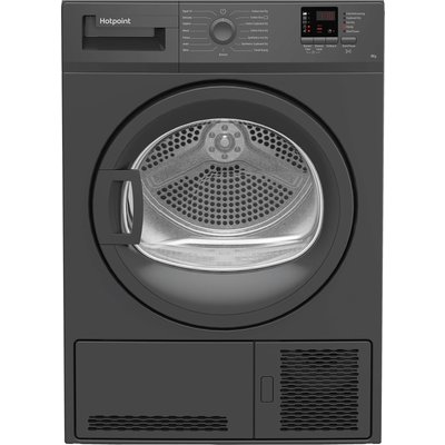 Hotpoint CHDC82GGGDUK 8kg Condenser Dryer in Graphite B Rated Sensor D