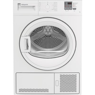 Hotpoint CHDC92WWGDUK 9kg Condenser Dryer in White B Rated Sensor Dryi