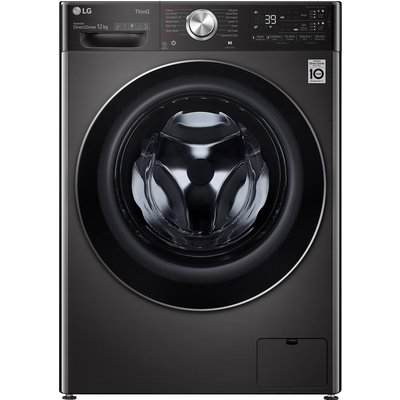 LG F4V1112BTSA 12kg 1400 Spin Washing Machine in Black A Rated EZDispe LG F4V1112BTSA 12kg 1400 Spin Washing Machine in Black A Rated EZDispe