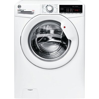 Hoover H3W48TA4 H Wash 300 8kg 1400 Spin Washing Machine in White B Ra Hoover H3W48TA4 H Wash 300 8kg 1400 Spin Washing Machine in White B Ra