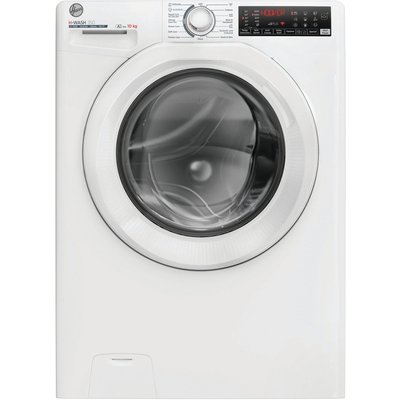 Hoover H3WPS4106TM6 H Wash 300 10kg 1400 Spin Washing Machine in White Hoover H3WPS4106TM6 H Wash 300 10kg 1400 Spin Washing Machine in White