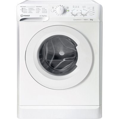Indesit MTWC81495WUK 8kg 1400 Spin Washing Machine in White B Rated My Indesit MTWC81495WUK 8kg 1400 Spin Washing Machine in White B Rated My