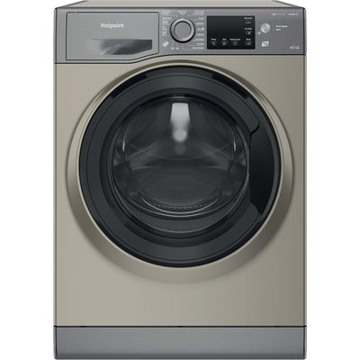 Hotpoint NDB9635GKUK Washer Dryer in Graphite 1400 Spin 9kg 6kg D Rate Hotpoint NDB9635GKUK Washer Dryer in Graphite 1400 Spin 9kg 6kg D Rate