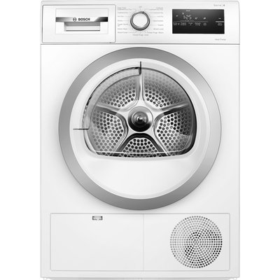 Bosch WTH85223GB Series 4 8kg Heat Pump Condenser Dryer in White A