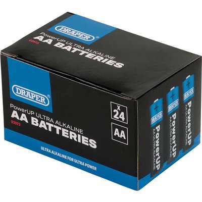 Draper Powerup Ultra Alkaline AA Batteries