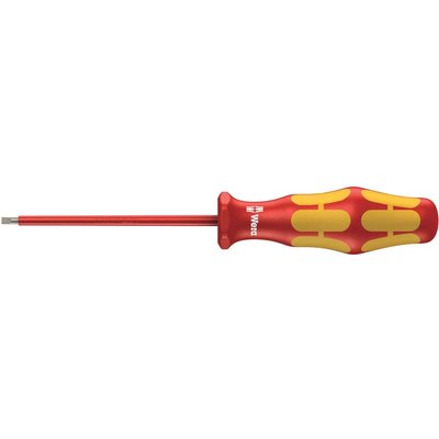 Wera Kraftform 160I VDE Insulated Parallel Slotted Screwdriver