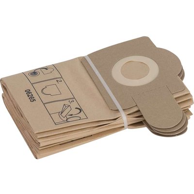 Bosch Paper Filter Bags for PAS 11-21, 12-17 and 12-27F