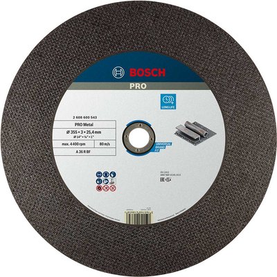 Bosch PRO A36R BF Chop Saw Metal Cutting Disc 355mm 350mm