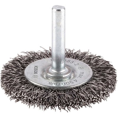 Bosch 0.3mm Crimped Steel Wire Wheel Brush